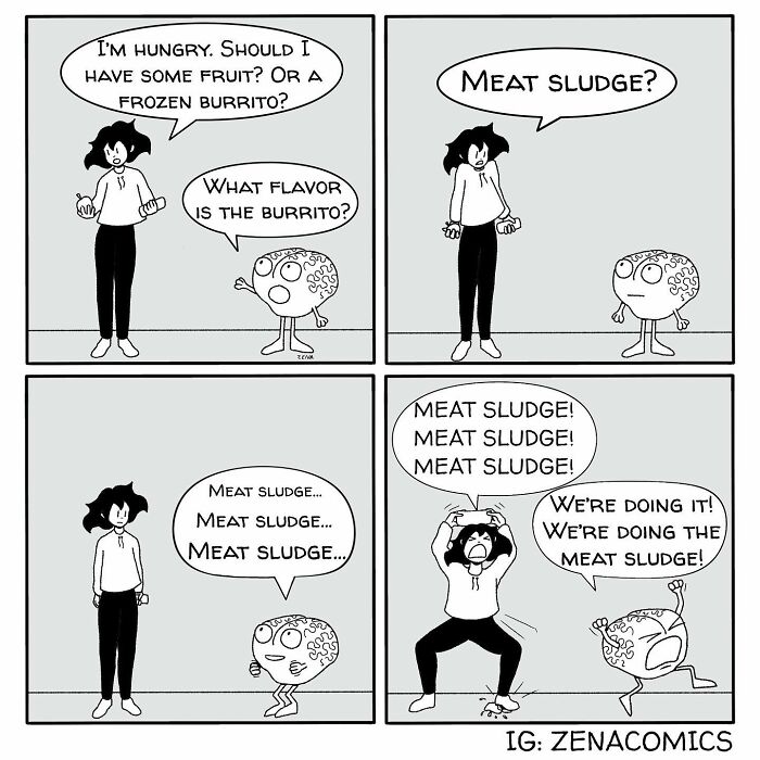 Artist Makes Comics Telling His Day To Day With Unexpected Endings