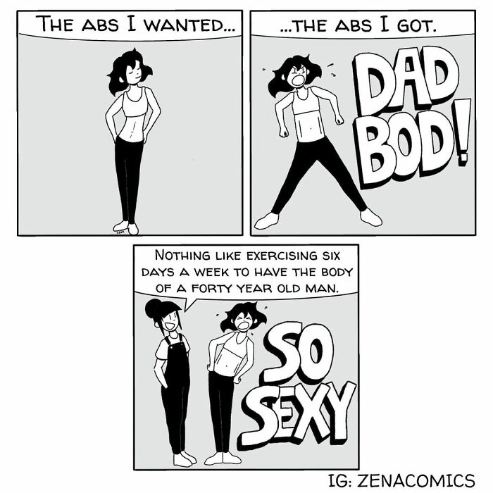 Artist Makes Comics Telling His Day To Day With Unexpected Endings