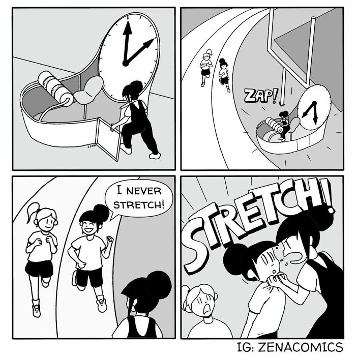 Artist Makes Comics Telling His Day To Day With Unexpected Endings