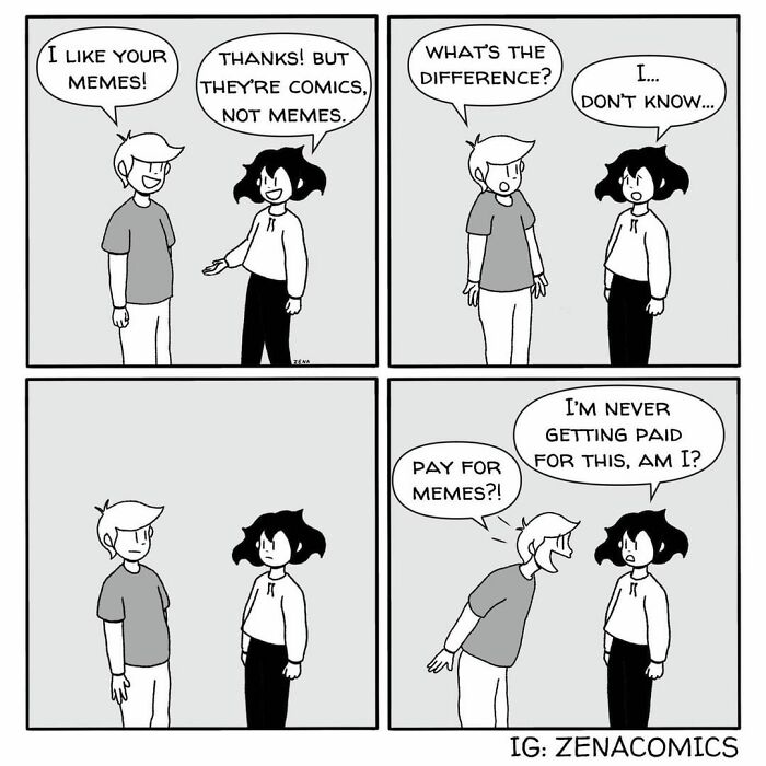 Artist Makes Comics Telling His Day To Day With Unexpected Endings