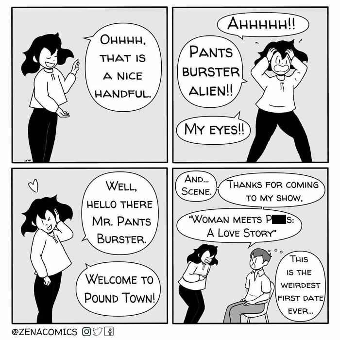 Artist Makes Comics Telling His Day To Day With Unexpected Endings