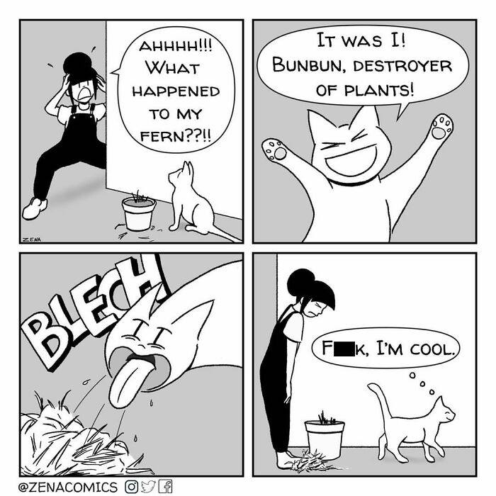 Artist Makes Comics Telling His Day To Day With Unexpected Endings