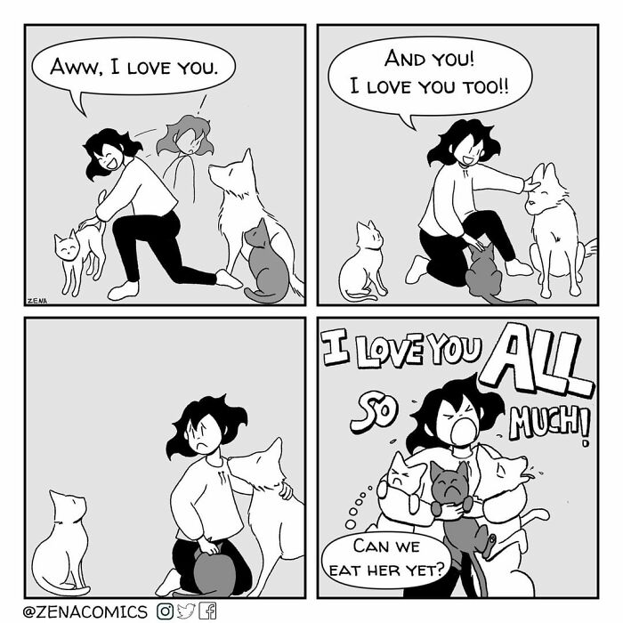 Artist Makes Comics Telling His Day To Day With Unexpected Endings