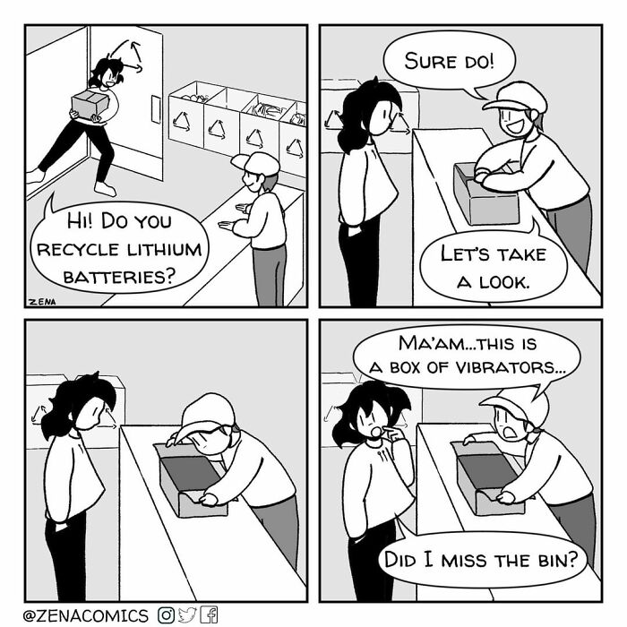 Artist Makes Comics Telling His Day To Day With Unexpected Endings