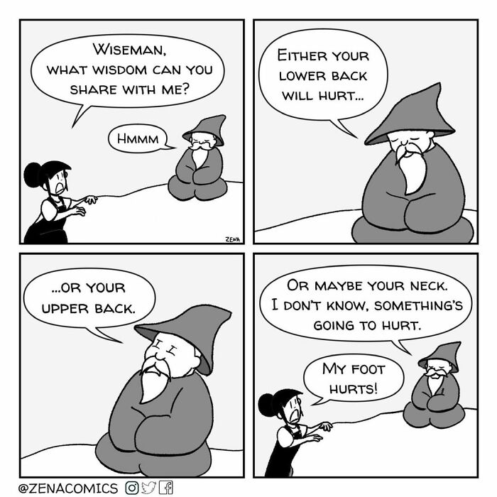 Artist Makes Comics Telling His Day To Day With Unexpected Endings