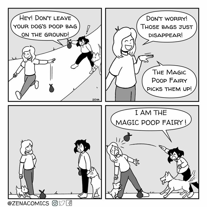 Artist Makes Comics Telling His Day To Day With Unexpected Endings