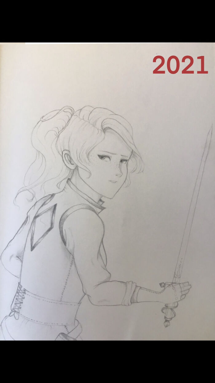 Probably My Favorite Sketch Of Her.