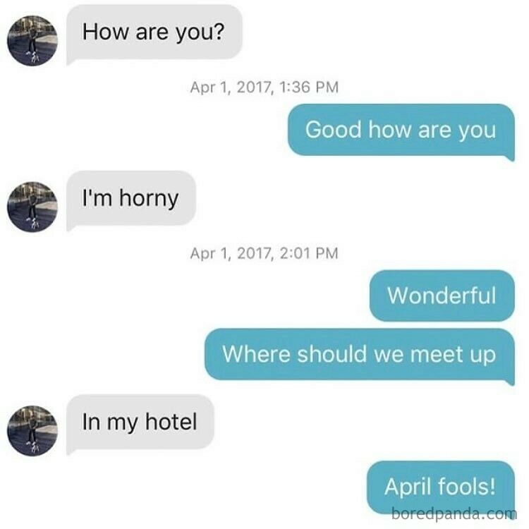 Hope You All Played April Fools On Some Idiots Today. #byefelipe