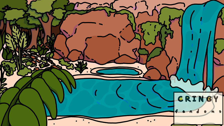 A Landscape I Drew Recently