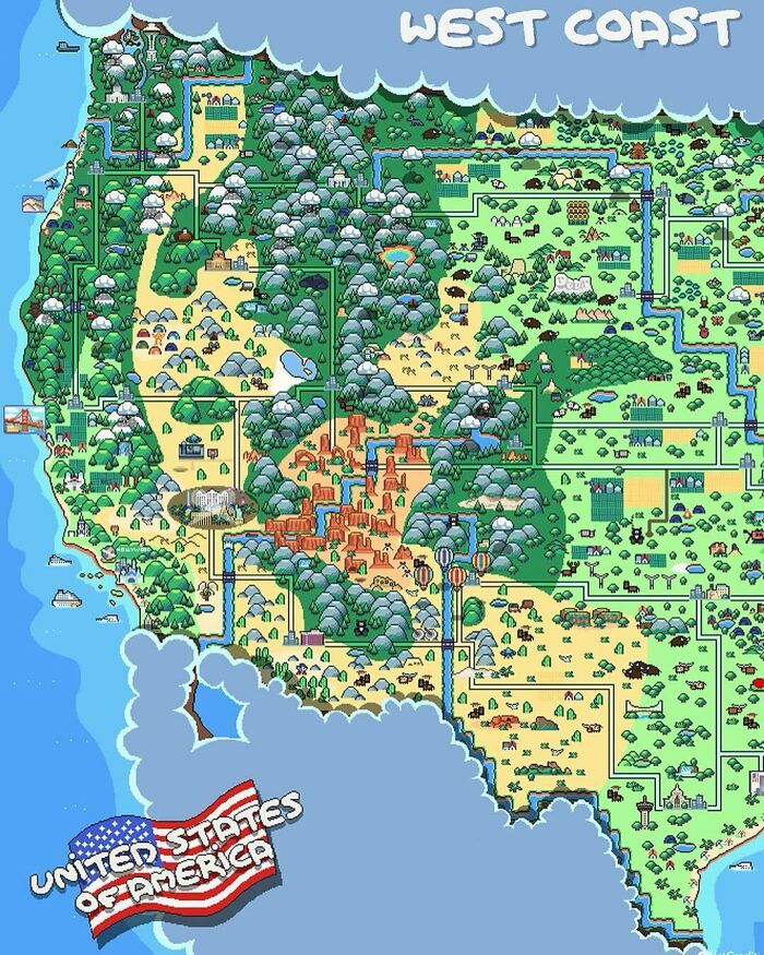 The United Pixels Of America