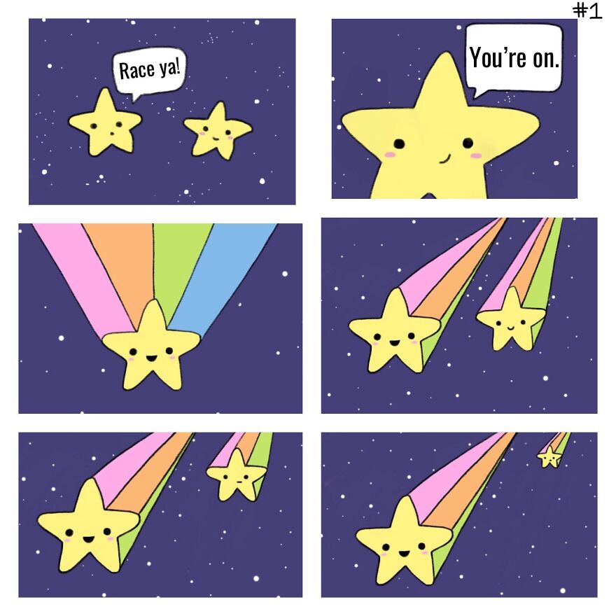 I Made A Comic About The Adventures Of Stella The Star