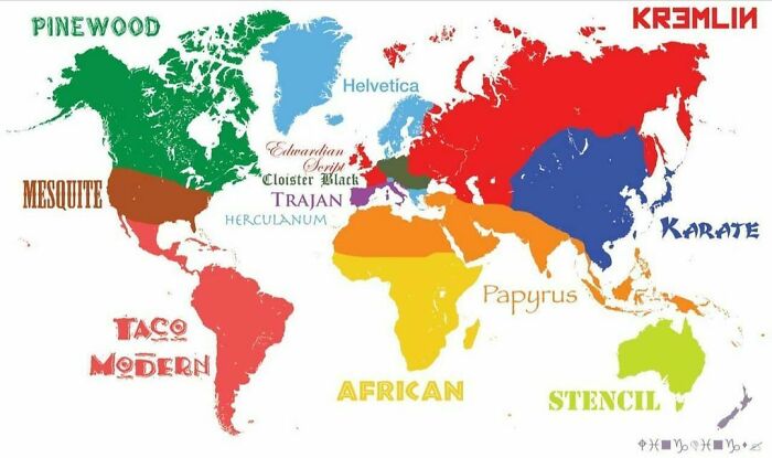 The Cafeteria Menu Designer’s Guide To Stereotypical Fonts