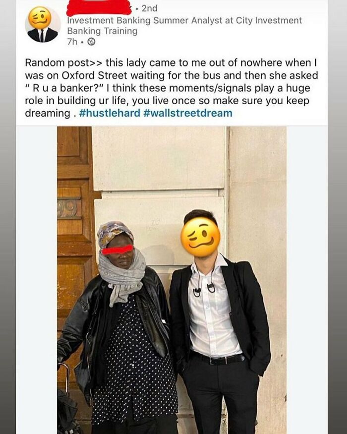 “Yeah I Look Like A Banker” #linkedinflex