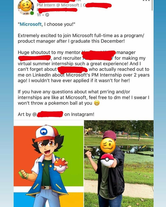 Noooooooo #linkedinflex