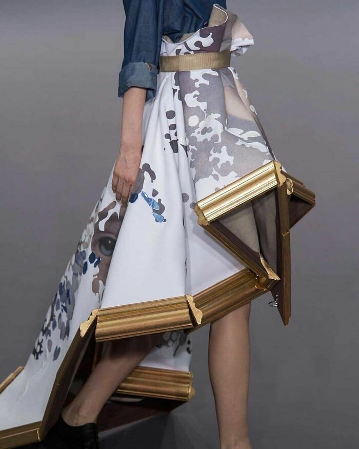 'wearable Art' Dress By Viktorandrolf