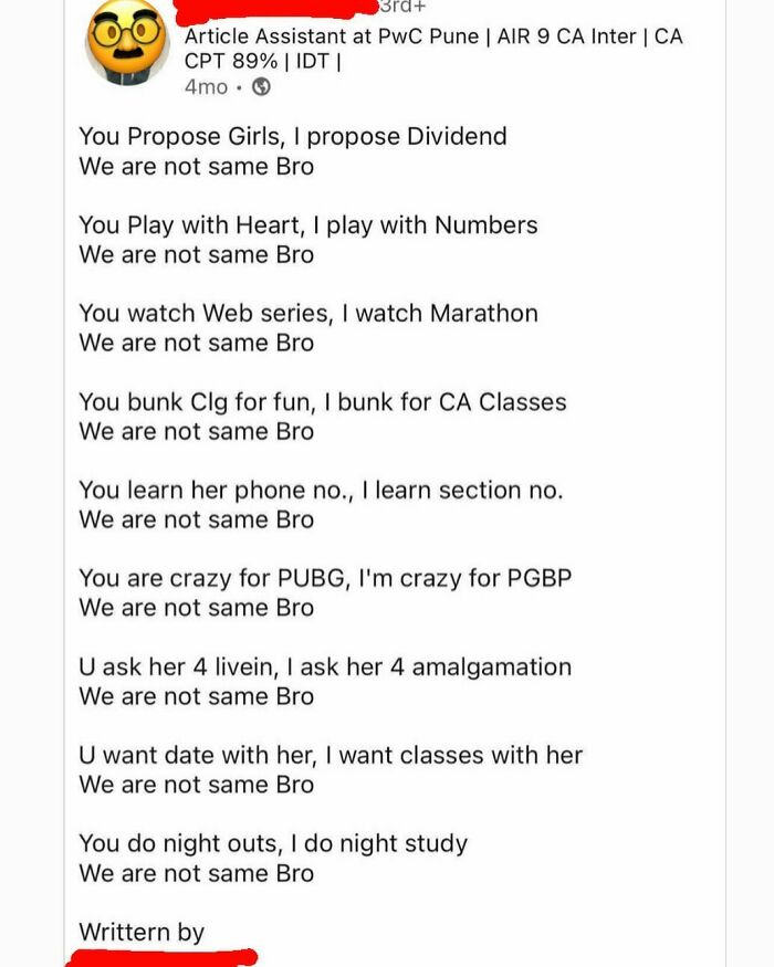 Poetry #linkedinflex