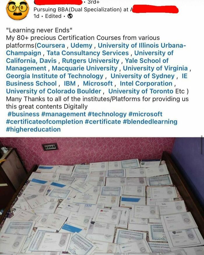 Save Some 🐱 For The Rest Of Us #linkedinflex