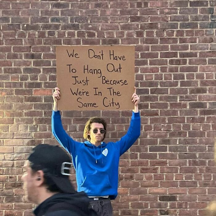 Dude With Sign
