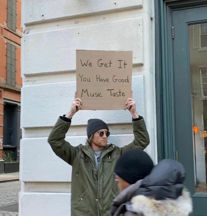 Dude With Sign