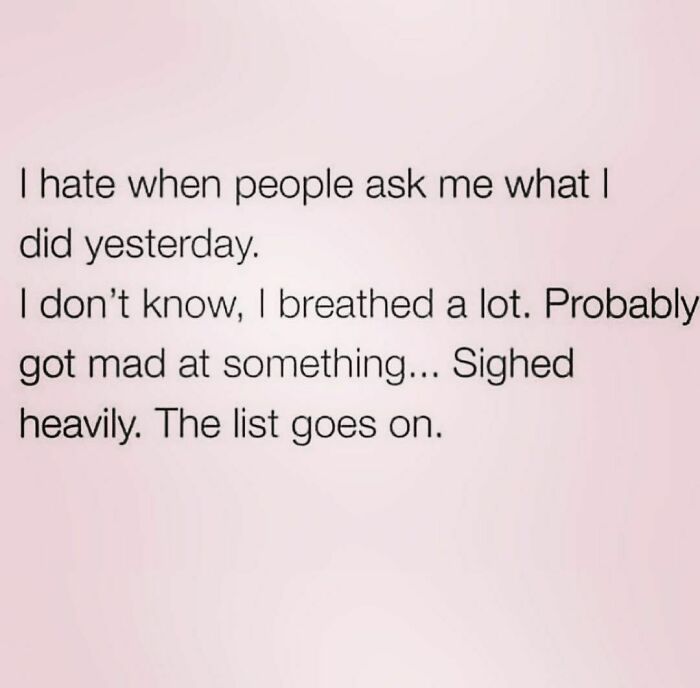 Definitely Got Mad At Something