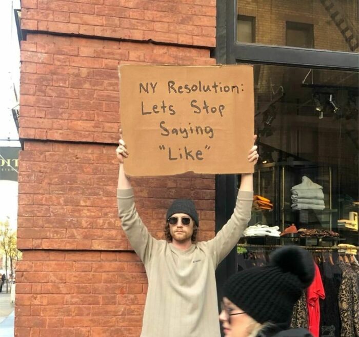 Dude With Sign