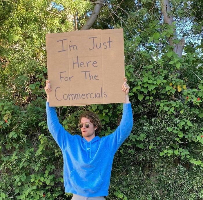 Dude With Sign