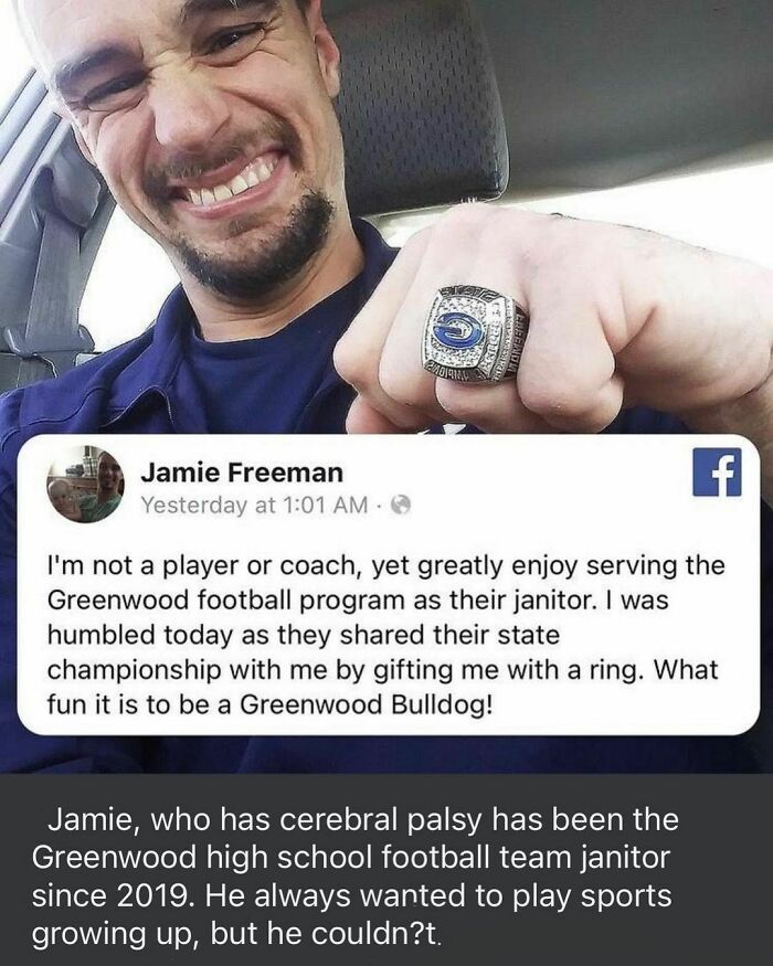 Winning (Fb: Jamie Freeman)