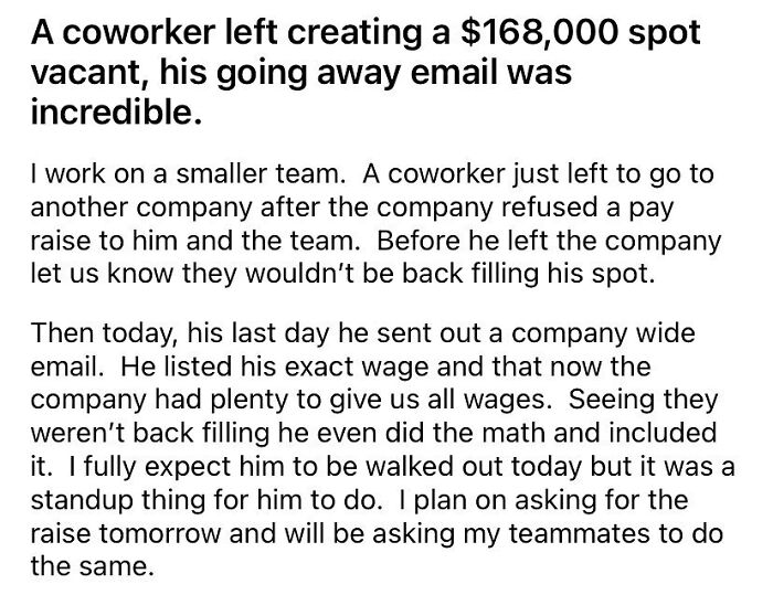 This Is Why They Don’t Want You Discussing Your #wages
#wagetransparency #workers #unite