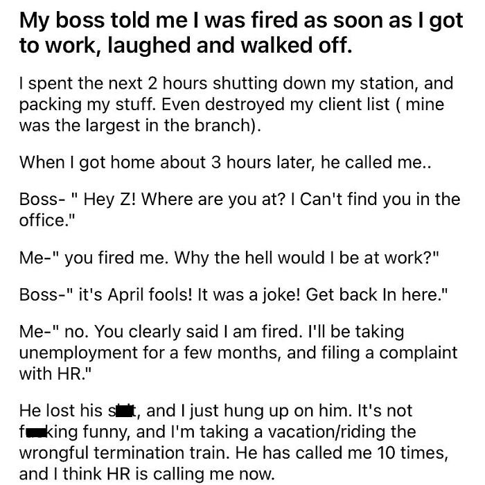 We’ve All Been Through Enough. Do. Not. Fuck. With. People.