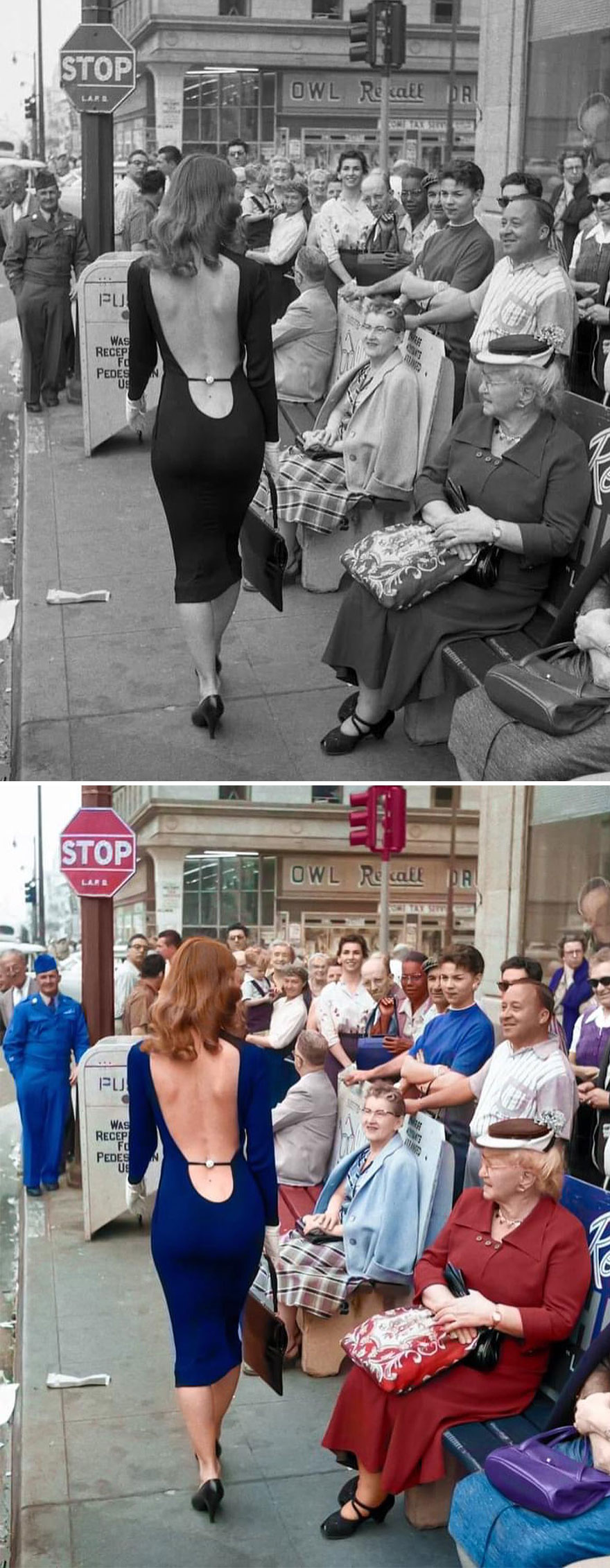 Vikki Dougan Turns A Few Heads In 1957
