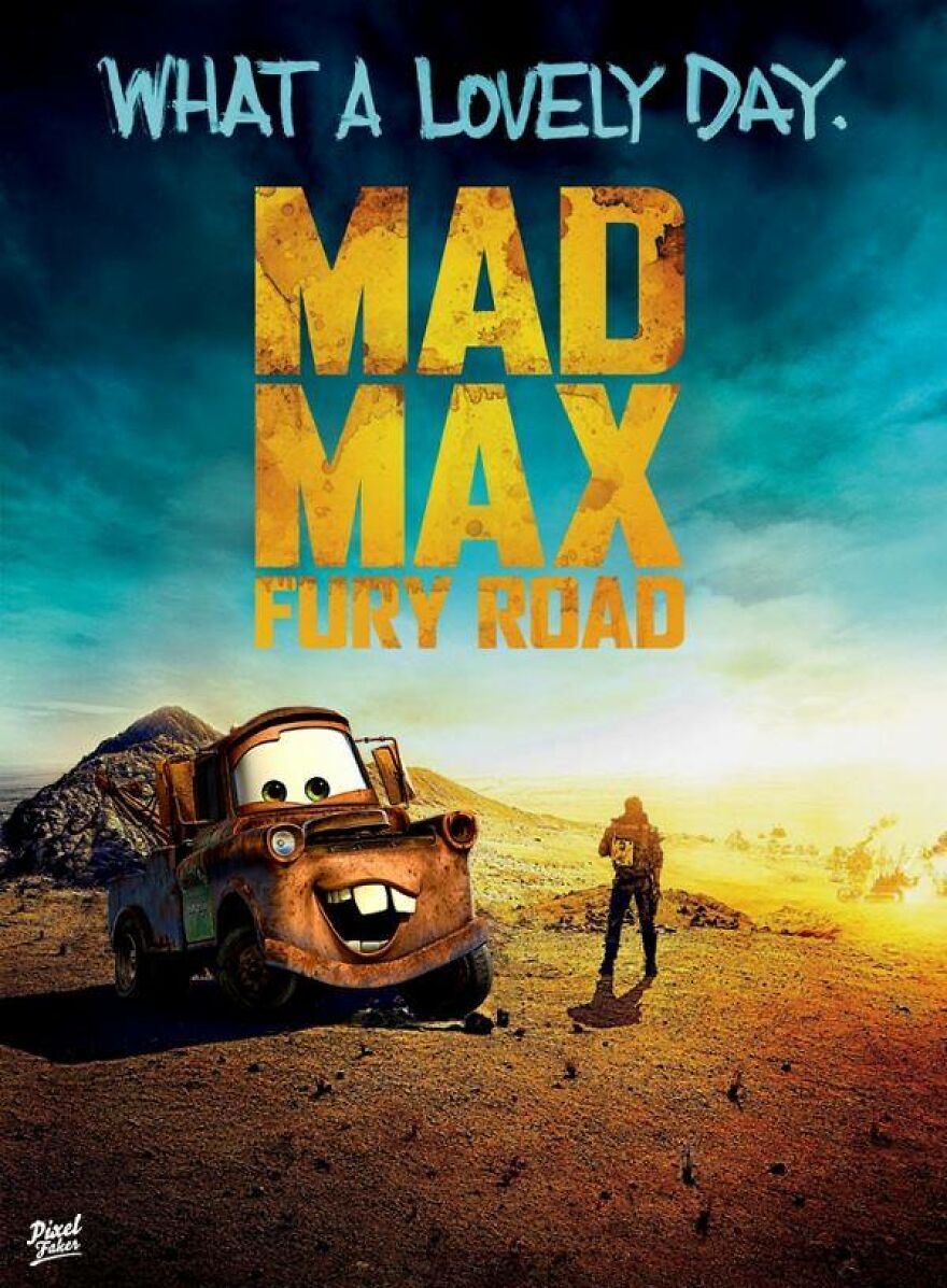 Digital Artist Combines Characters From Popular Movies And TV, And The Results Are Hilarious (49 New Pics)