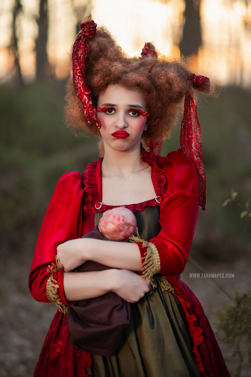 Alice's Forgotten: I Created A Photoshoot Of Alice In Wonderland Characters Who Aren't The Main Characters