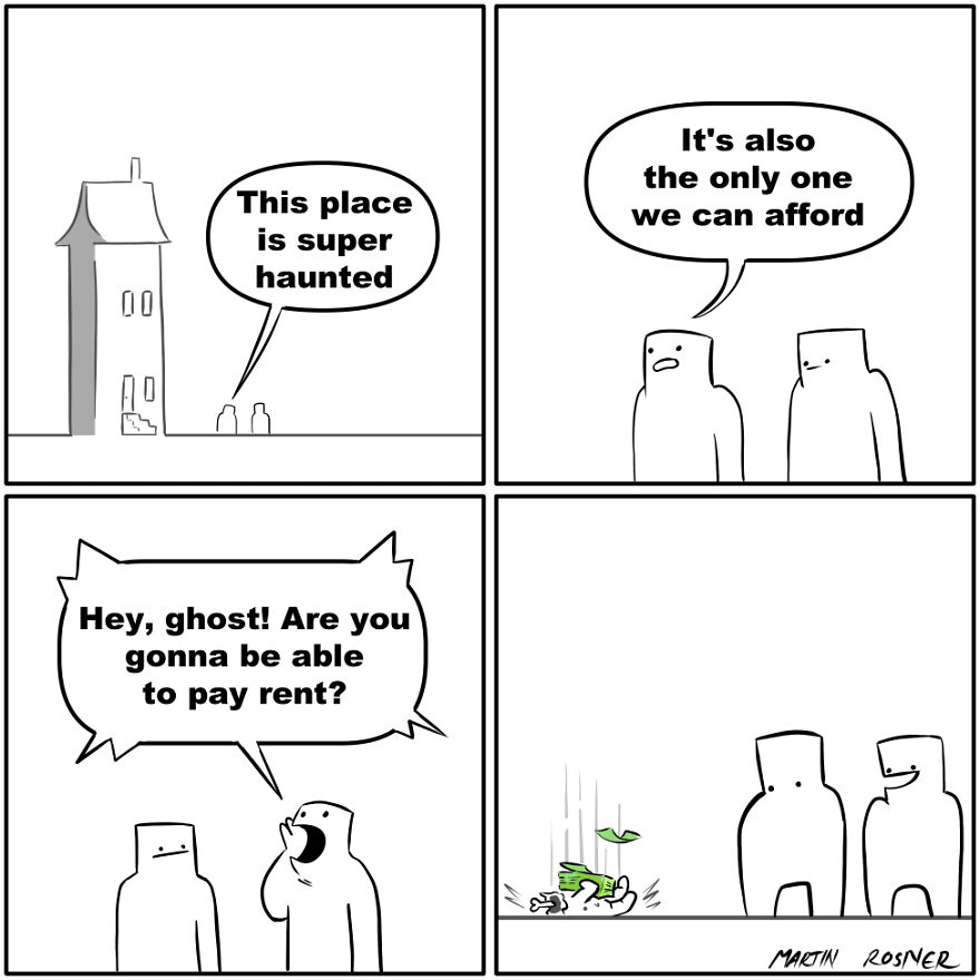 Comics With Hilarious, Dark And Unexpectedly Twisted Humor By Martin Rosner (35 New Pics)