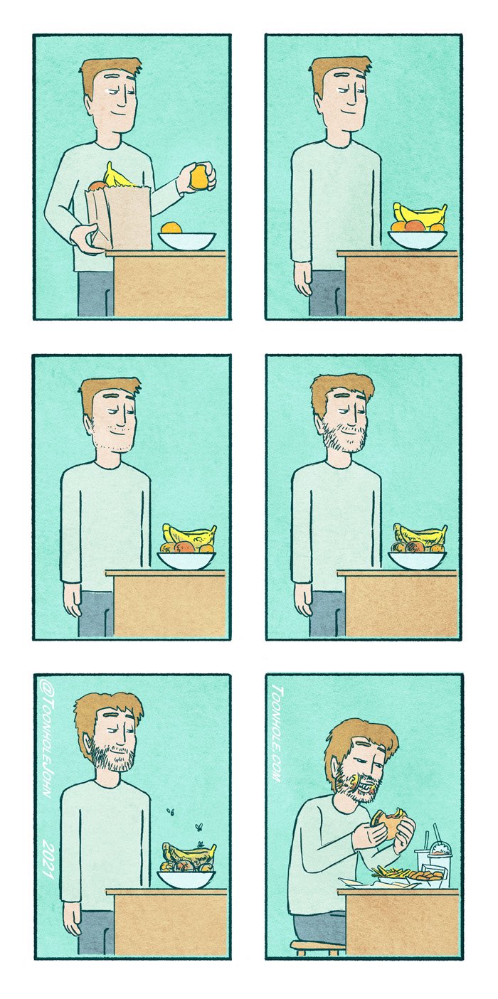 Artist Creates Unpredictable Comics That Are Both Dark And Funny