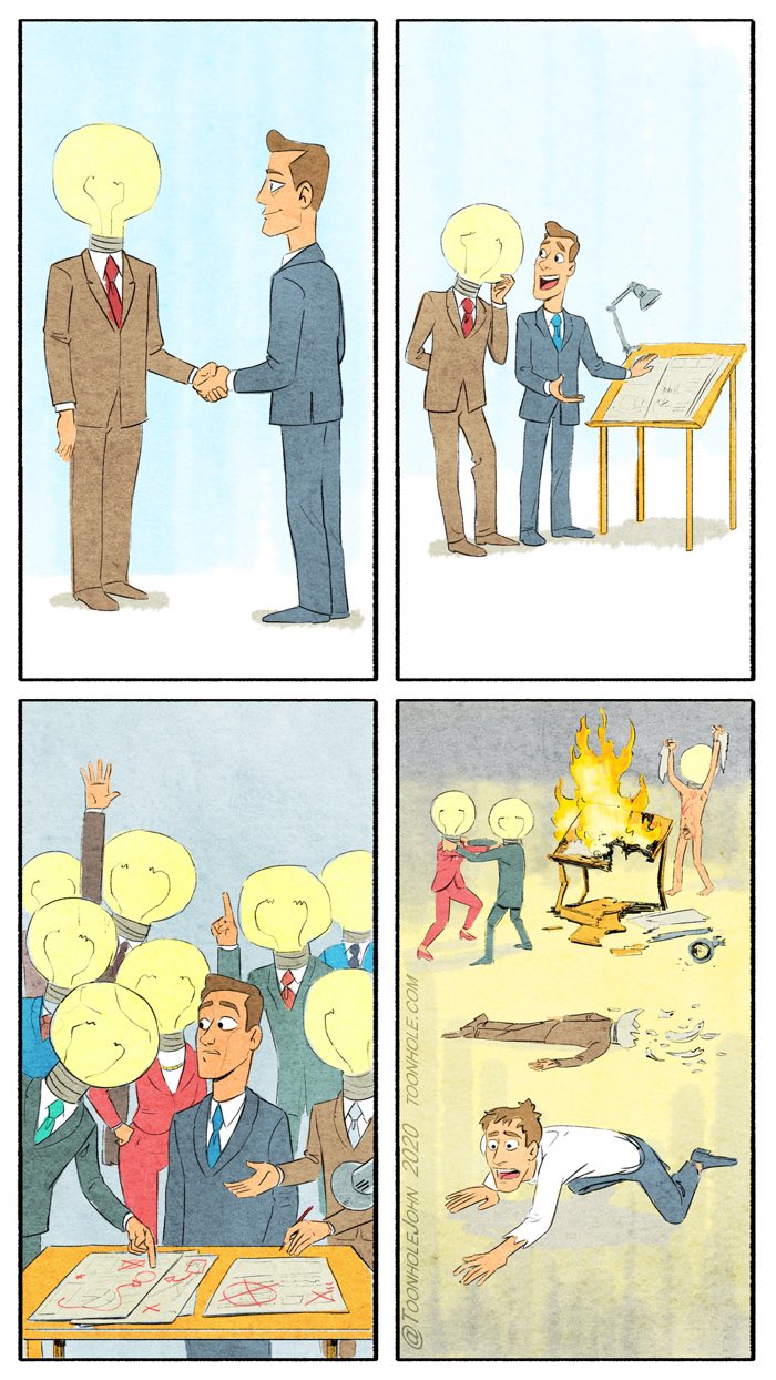 Artist Creates Unpredictable Comics That Are Both Dark And Funny