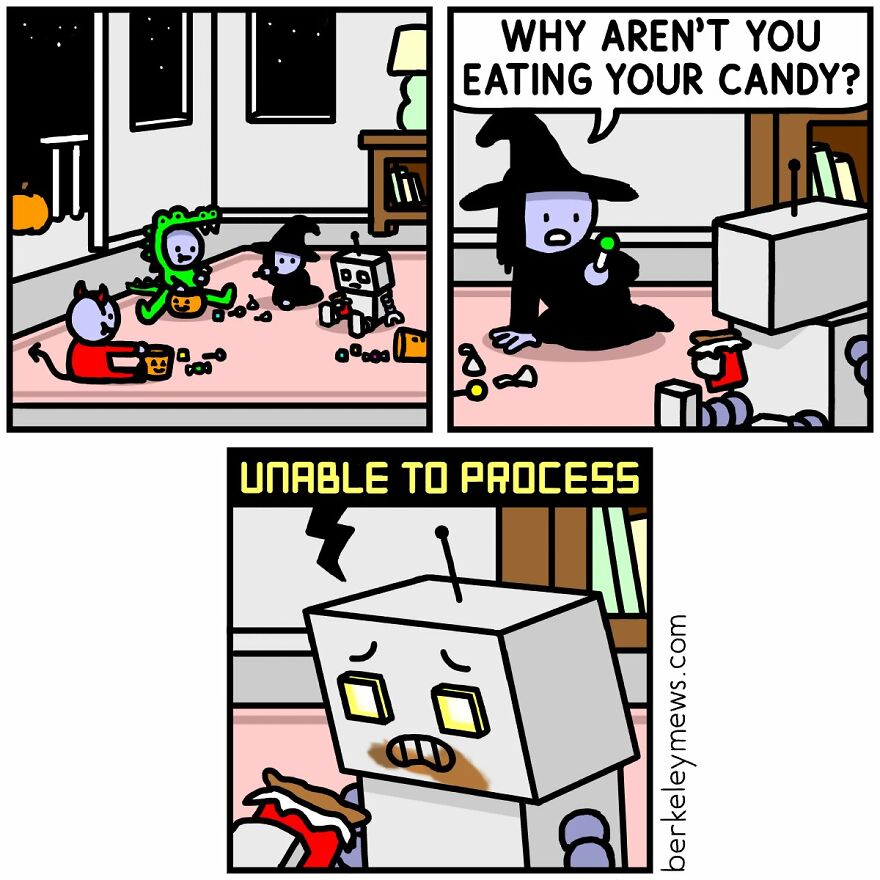 Berkeley Mews Creates Dark Humor Comics Which At First You Might Mistake Them For Innocent (38 New Pics)