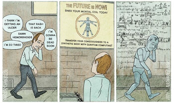 Artist Creates Unpredictable Comics That Are Both Dark And Funny