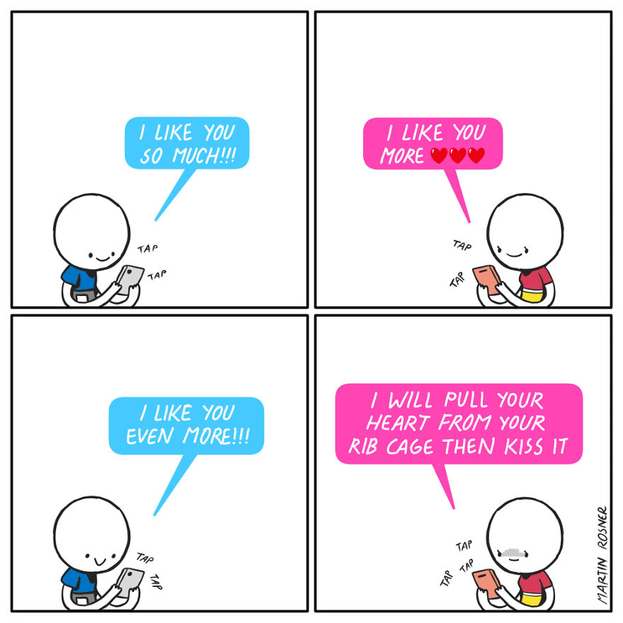 Comics With Hilarious, Dark And Unexpectedly Twisted Humor By Martin Rosner (35 New Pics)