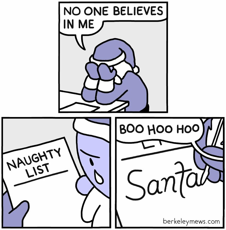 Berkeley Mews Creates Dark Humor Comics Which At First You Might Mistake Them For Innocent (38 New Pics)