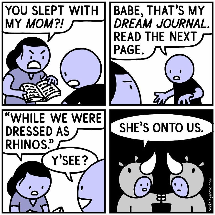 Berkeley Mews Creates Dark Humor Comics Which At First You Might Mistake Them For Innocent (38 New Pics)