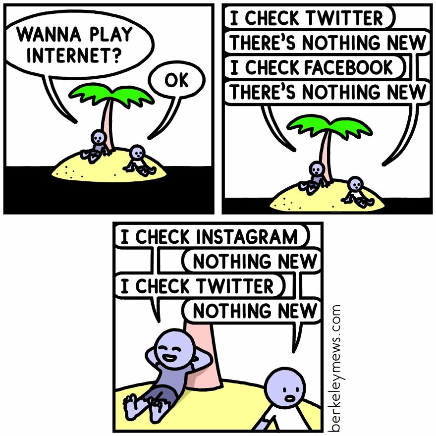 Berkeley Mews Creates Dark Humor Comics Which At First You Might Mistake Them For Innocent (38 New Pics)