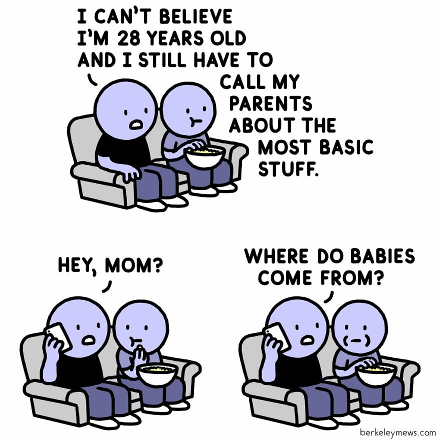 Berkeley Mews Creates Dark Humor Comics Which At First You Might Mistake Them For Innocent (38 New Pics)