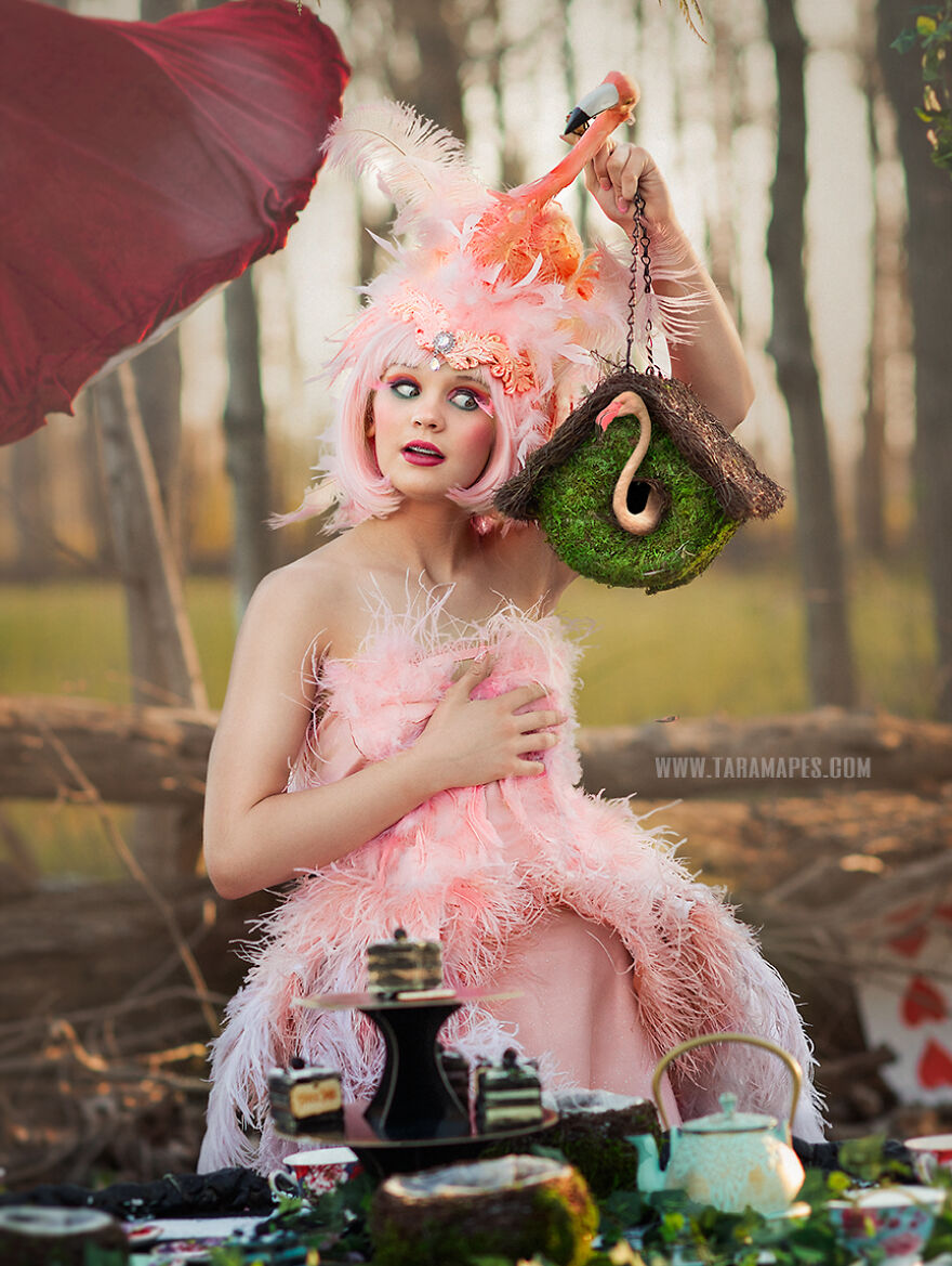 Alice's Forgotten: I Created A Photoshoot Of Alice In Wonderland Characters Who Aren't The Main Characters