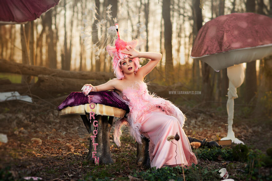 Alice's Forgotten: I Created A Photoshoot Of Alice In Wonderland Characters Who Aren't The Main Characters