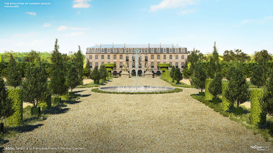 4,000 Years Of History And Evolution Of Garden Designs From All Over The World By Household Quotes