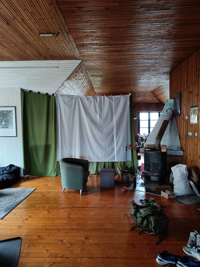 The Comfiest Spot Is Right Near The Fireplace