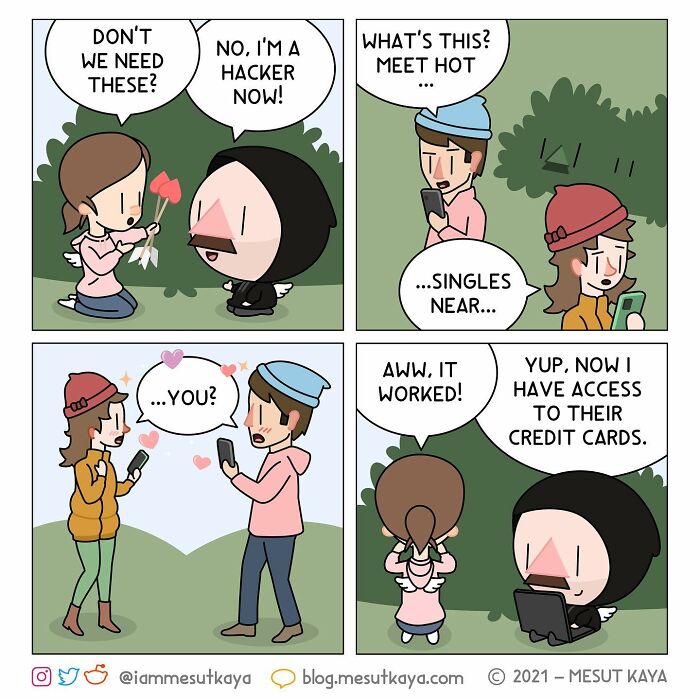 Hilarious Comics With Unexpected Endings By Mesut Kaya