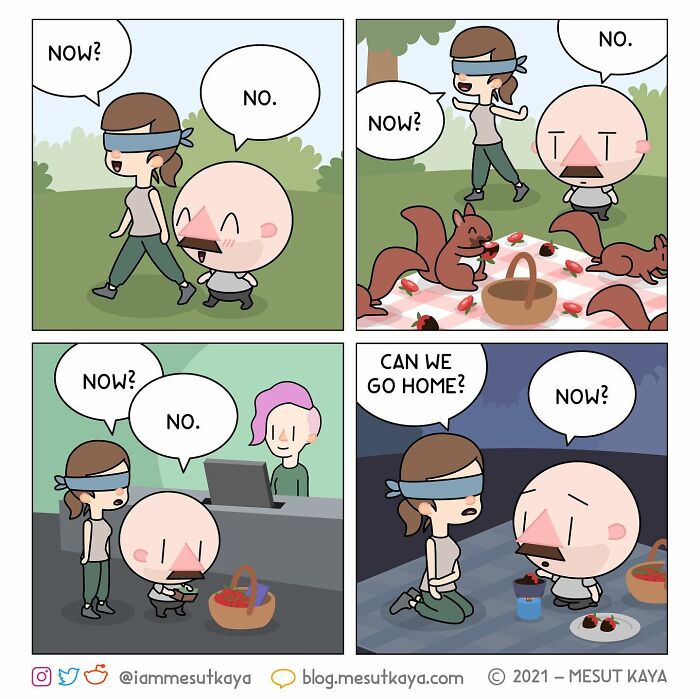 Hilarious Comics With Unexpected Endings By Mesut Kaya