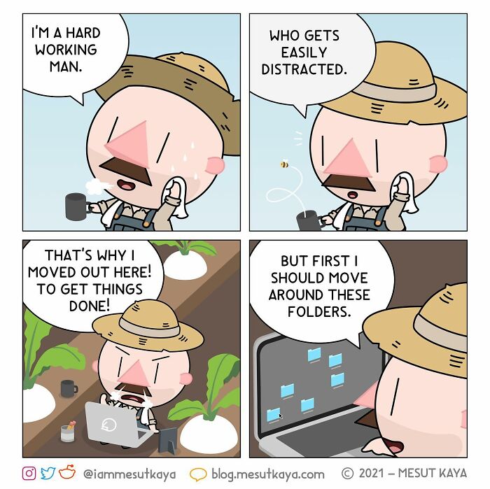 Hilarious Comics With Unexpected Endings By Mesut Kaya