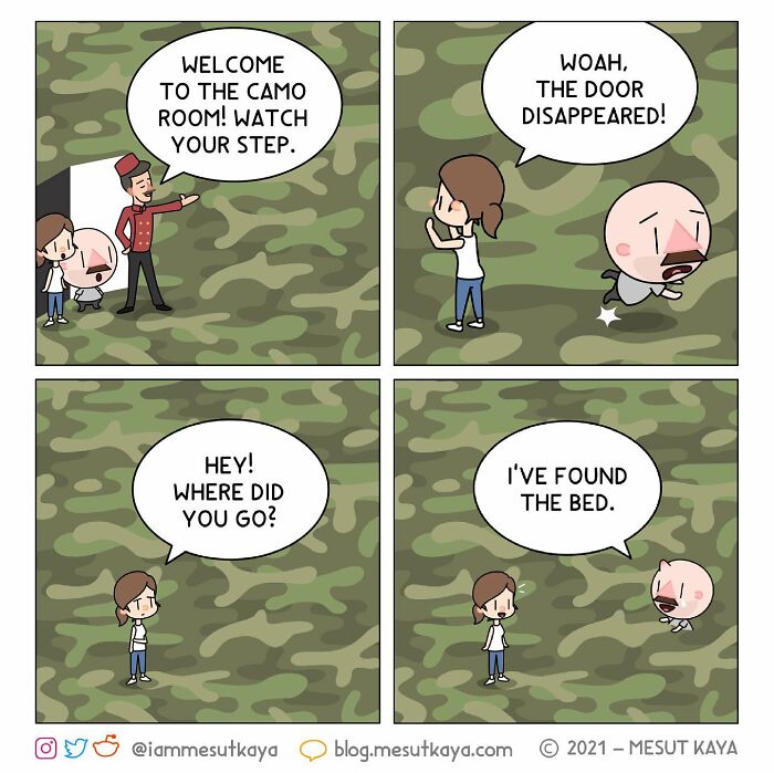 Hilarious Comics With Unexpected Endings By Mesut Kaya